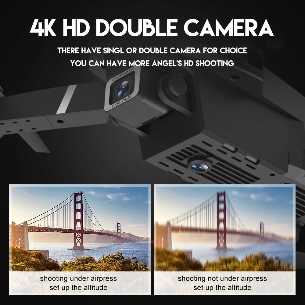 RC Drone New E88Pro 4K Profess - đánh giá và giá Drone Camera Wide Angle