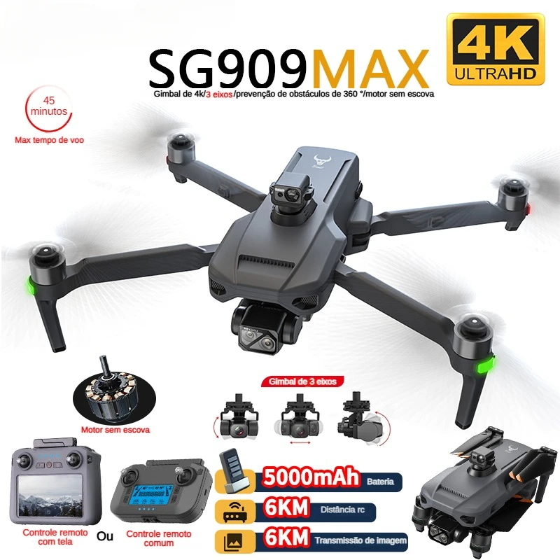 ZLL SG909 SG909MAX Professiona - đánh giá và giá Drone Camera With Gimbal